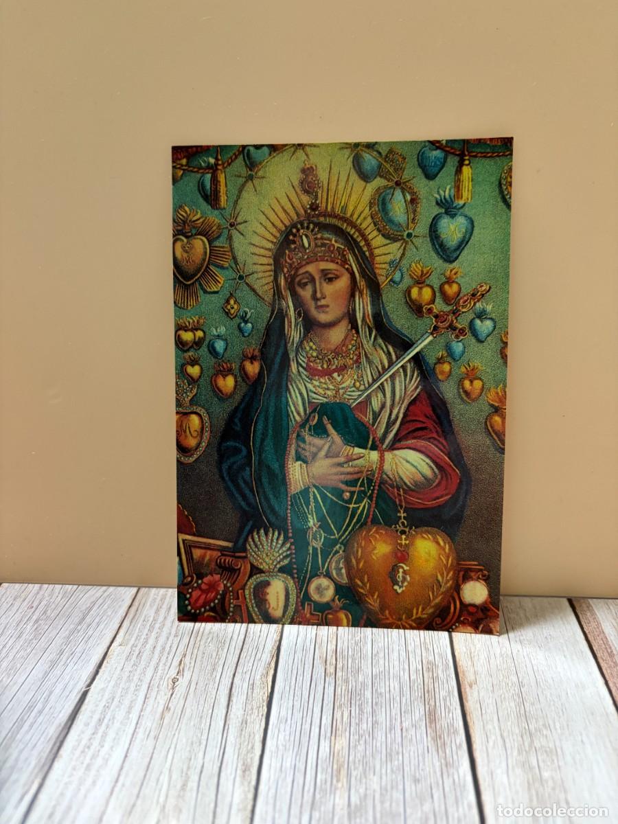 Postales: TARJETA POSTAL. IMAGEN DE LA VIRGEN DE LOS DOLORES. VENERADA EN EL MONTE CALVARIO