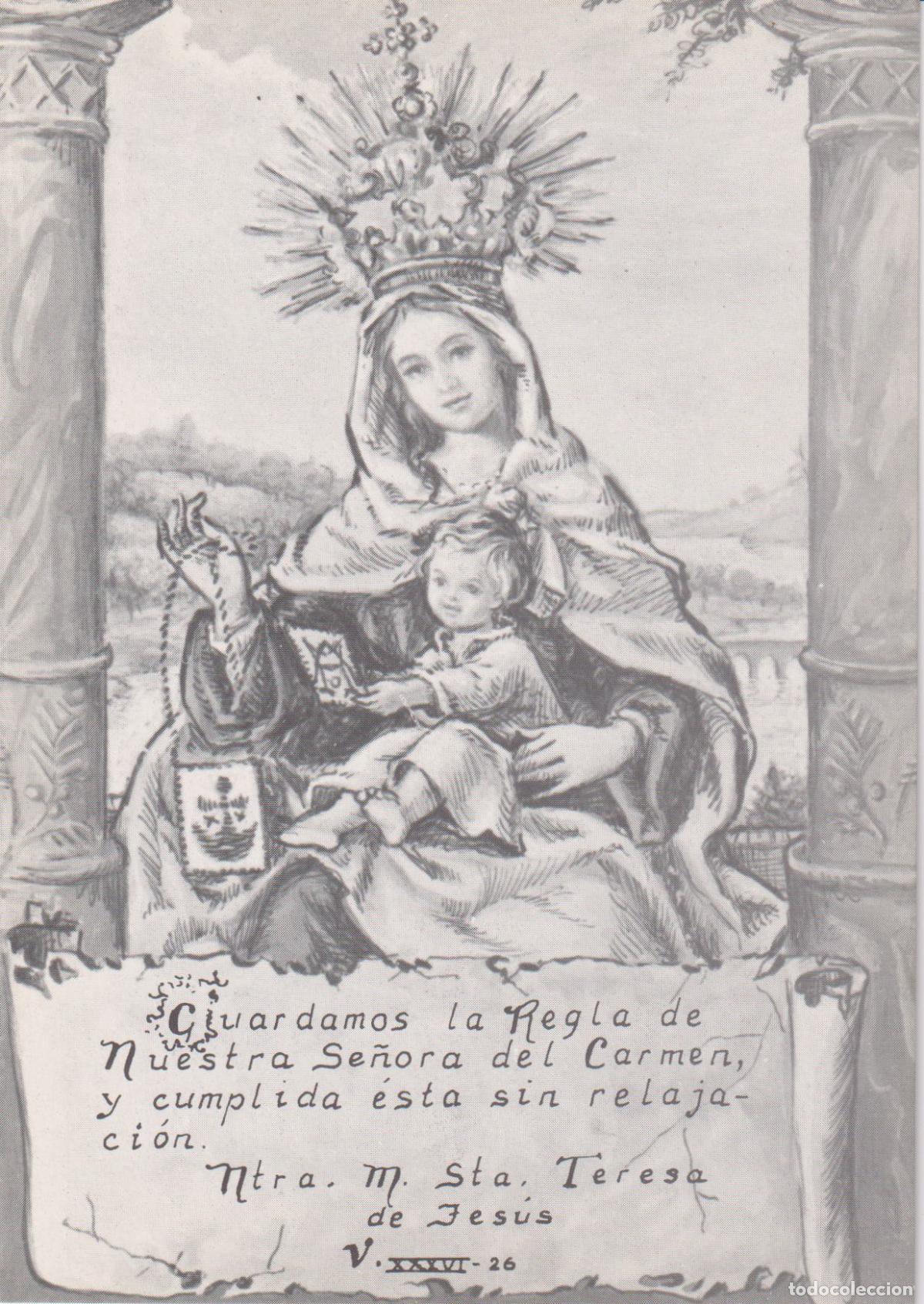 Postales: IV CENTENARIO DE LA MUERTE DE SANTA TERESA DE JES&Uacute;S - CARMELITAS DESCALZAS N&ordm;2 - S/C