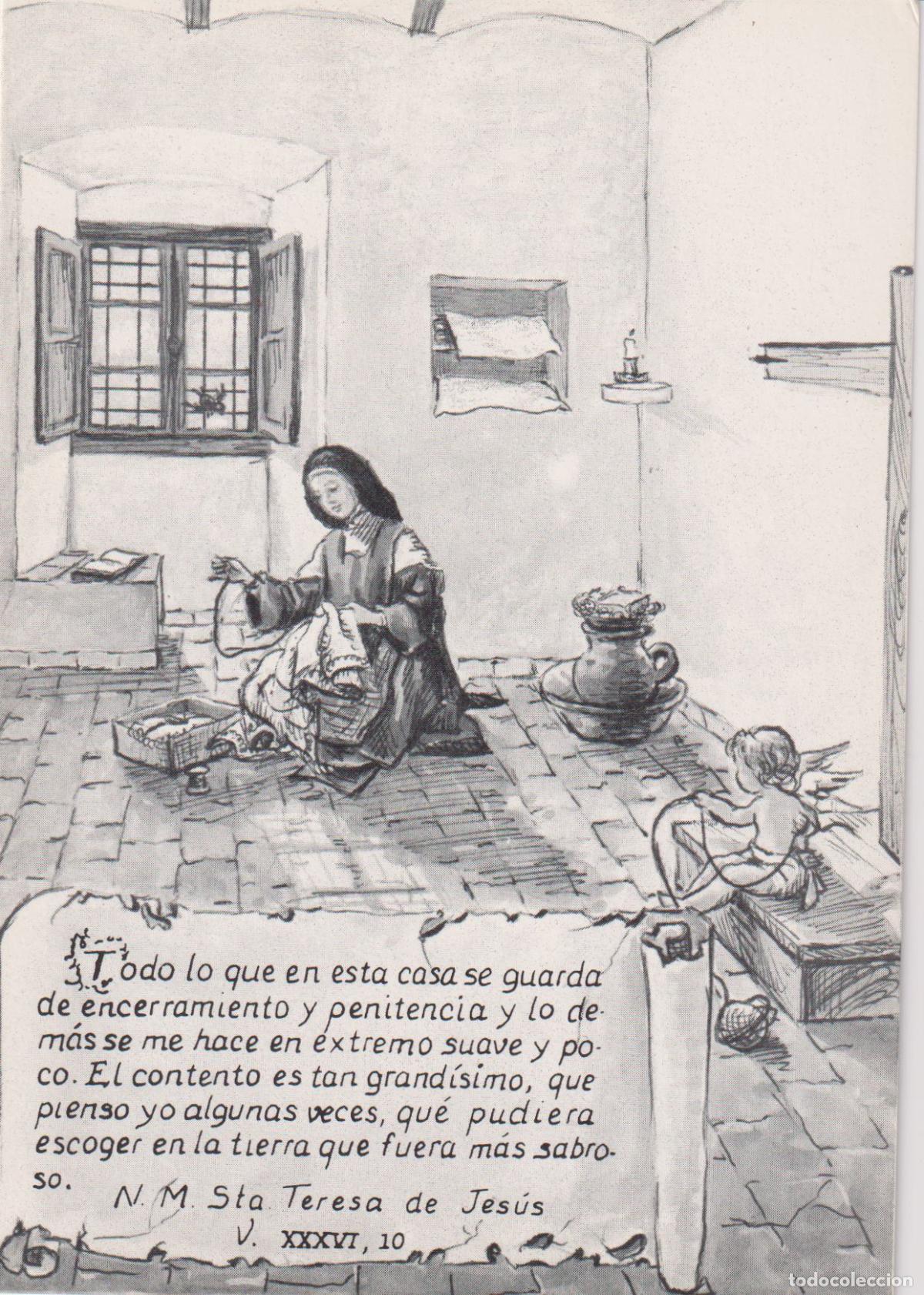 Postales: IV CENTENARIO DE LA MUERTE DE SANTA TERESA DE JES&Uacute;S - CARMELITAS DESCALZAS N&ordm;6 - S/C