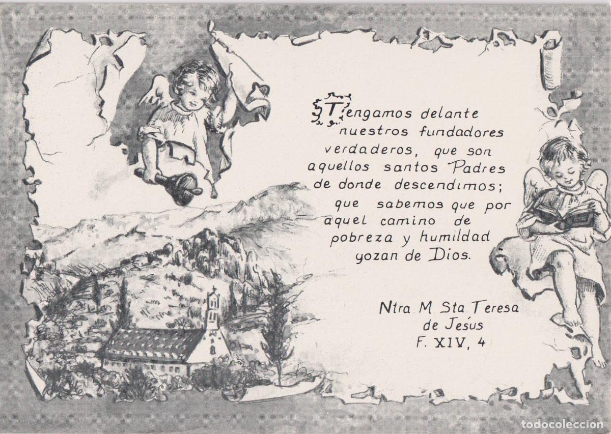 Postales: IV CENTENARIO DE LA MUERTE DE SANTA TERESA DE JES&Uacute;S - CARMELITAS DESCALZAS N&ordm;11 - S/C