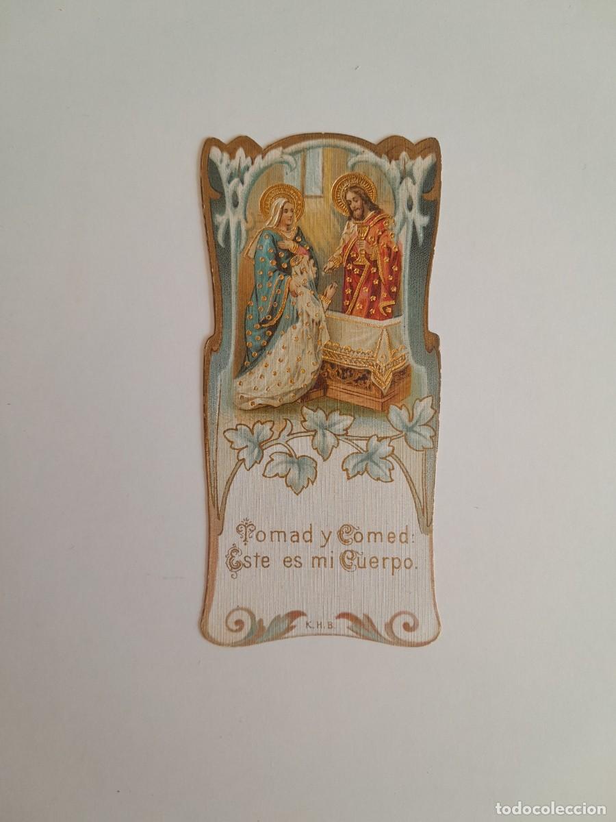 Postales: RECUERDO DE LA PRIMERA COMUNI&Oacute;N DE ESTILO MODERNISTA (c.1910)