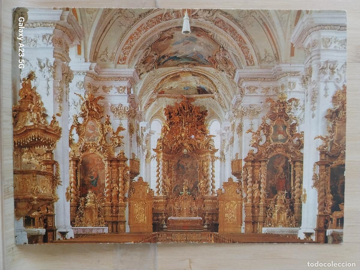 Postales: KLOSTERKIRCHE ALDERSBACH POSTAL DESPEGADA DE ALBUM