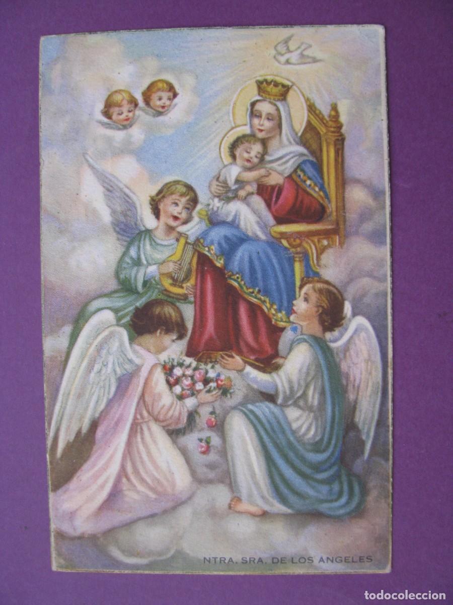 Postales: POSTAL RELIGIOSA. NTRA. SRA. DE LOS ANGELES. ED. FS. ESCRITA