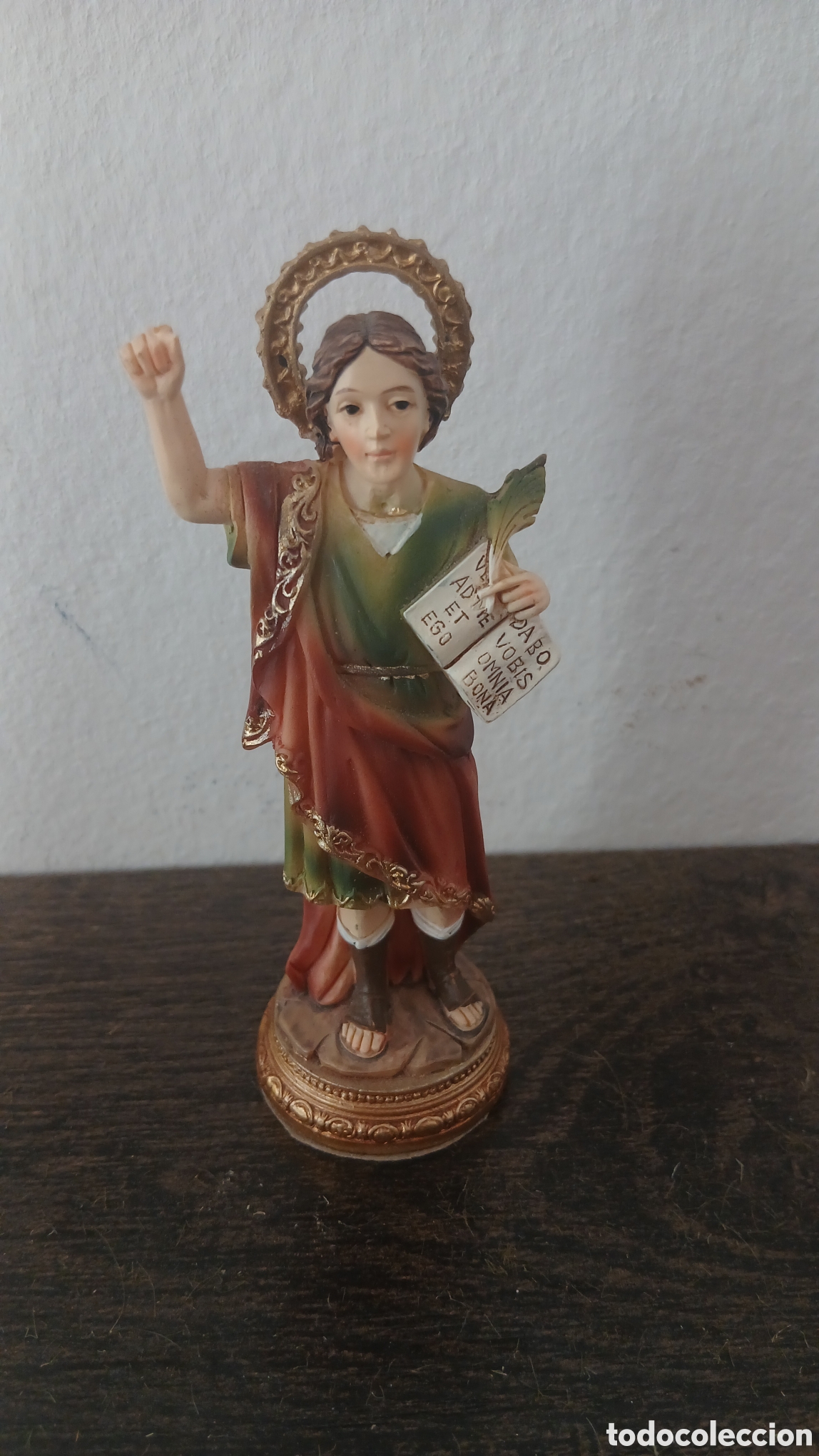 Postales: Figura de San Pancracio medidas 15cm