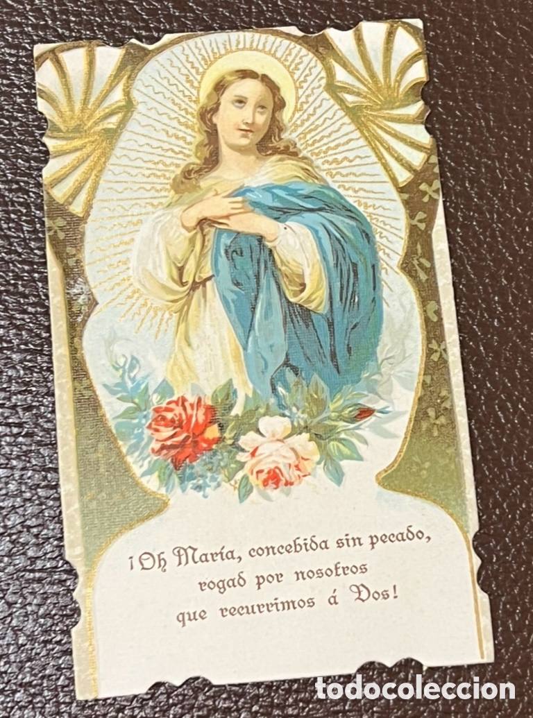 Postales: Estampa Religiosa. Inmaculada Concepcion. A&ntilde;os 40.