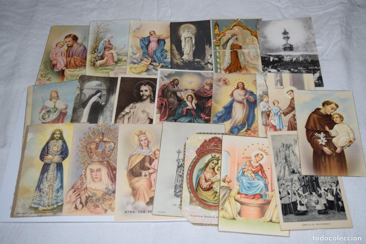 Postales: 20 POSTALES, im&aacute;genes RELIGIOSAS / Diferentes ilustraciones - Diferentes &eacute;pocas - &iexcl;Mira! Lote 03