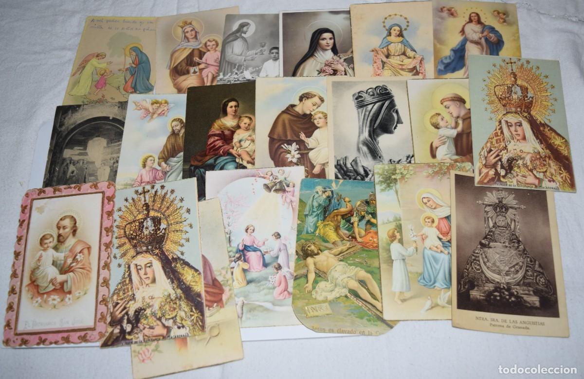 Postales: 20 POSTALES, im&aacute;genes RELIGIOSAS / Diferentes ilustraciones - Diferentes &eacute;pocas - &iexcl;Mira! Lote 04