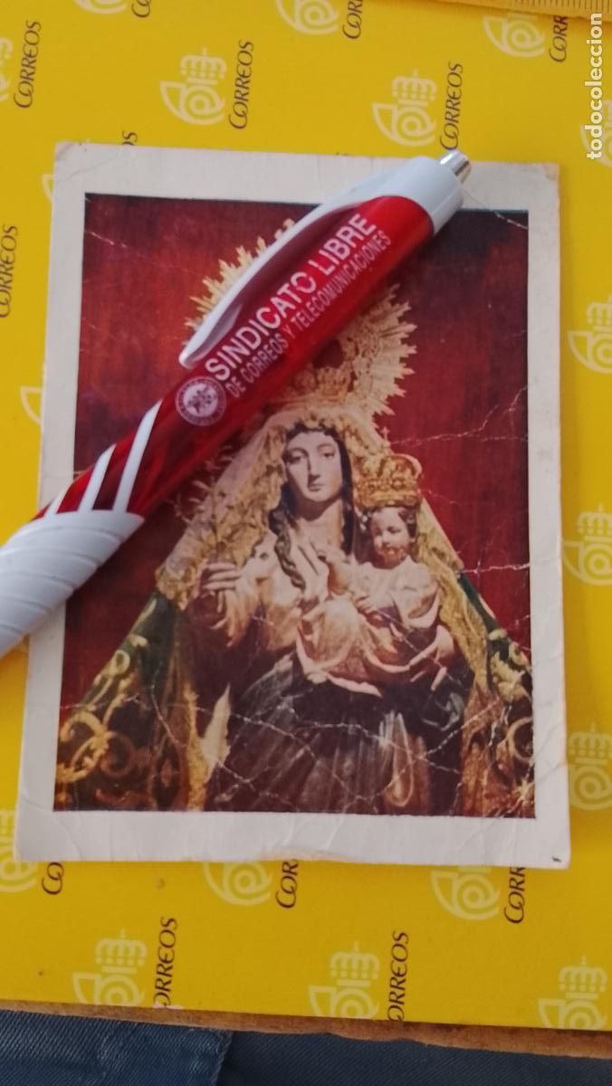 Postales: IMAGEN VIRGEN DE LA OLIVA PATRONA DE VEJER DE LA FRONTERA CADIZ 87 ANIVERSARIO PATRONATO 1972