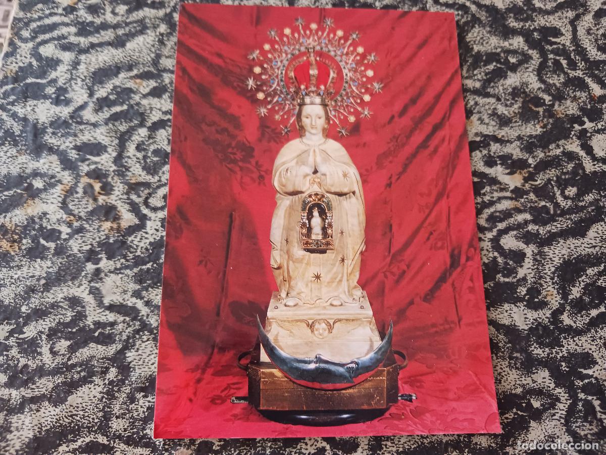 Postales: 7 basilica de ntra sra del lledo, imagen relicario de la virgen, foto breva, ed. escudo