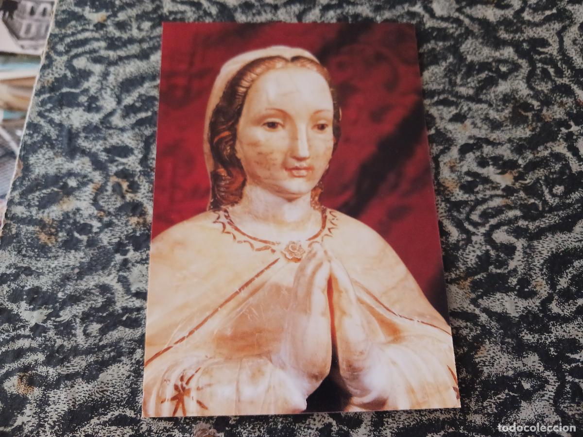 Postales: 8 basilica de ntra sra del lledo, imagen relicario de la virgen, detalle, foto breva, ed. escudo