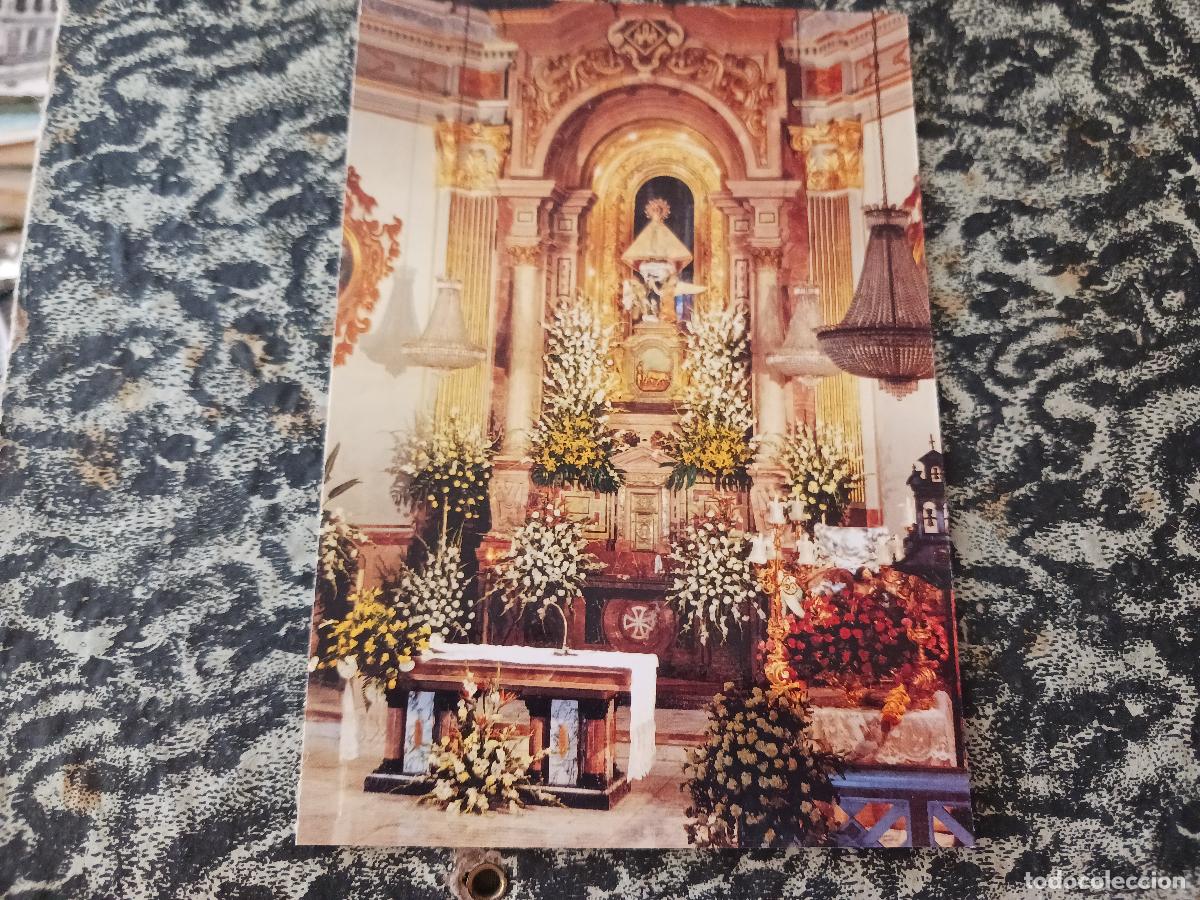 Postales: 13 basilica de ntra sra del lledo, altar mayor en la fiesta principal, foto breva, ed. escudo