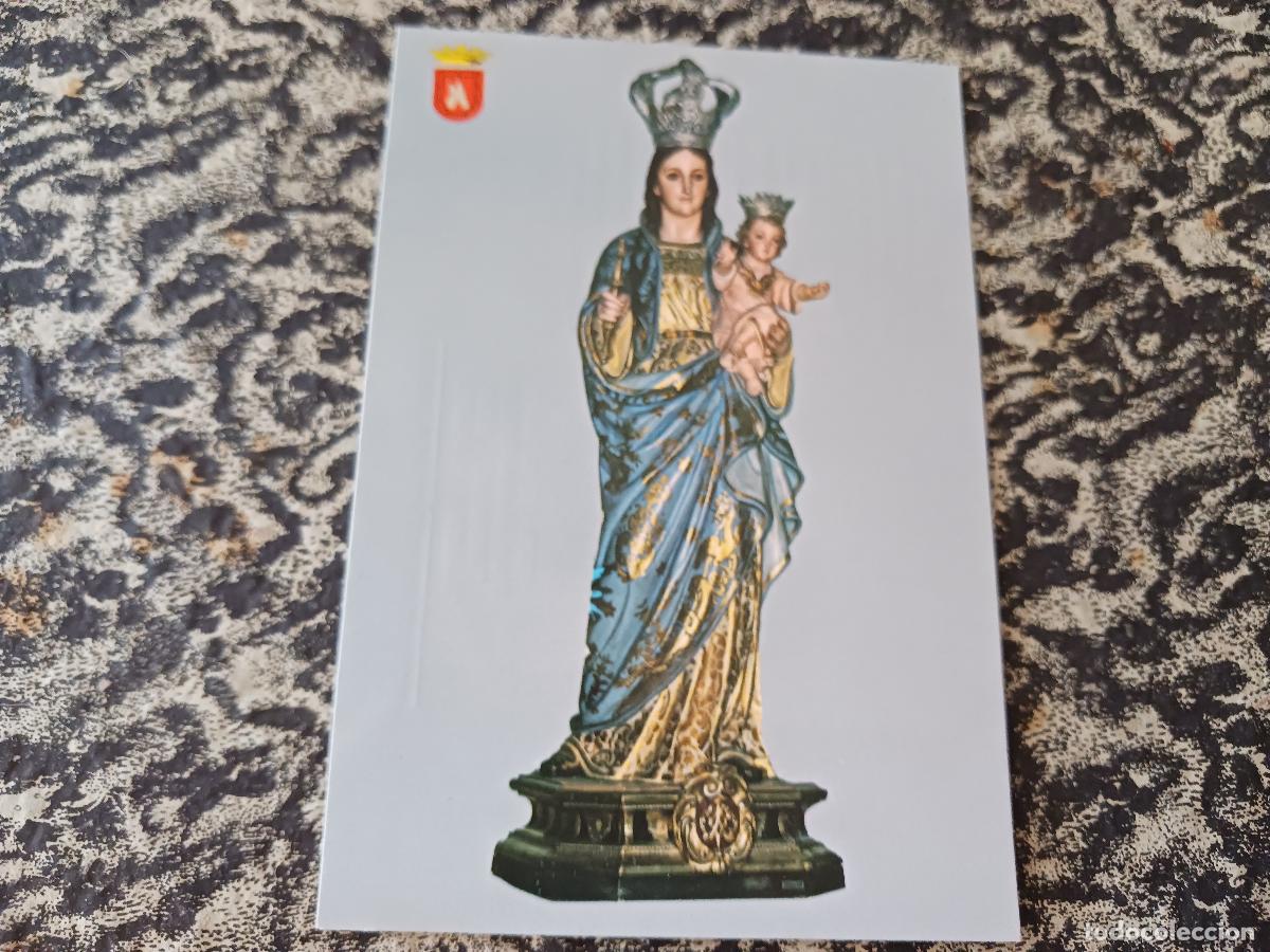 Postales: 3 ayna, albacete, ntra. sra. de lo alto, patrona de ayna, con versos de P. Josico, ed. JDP