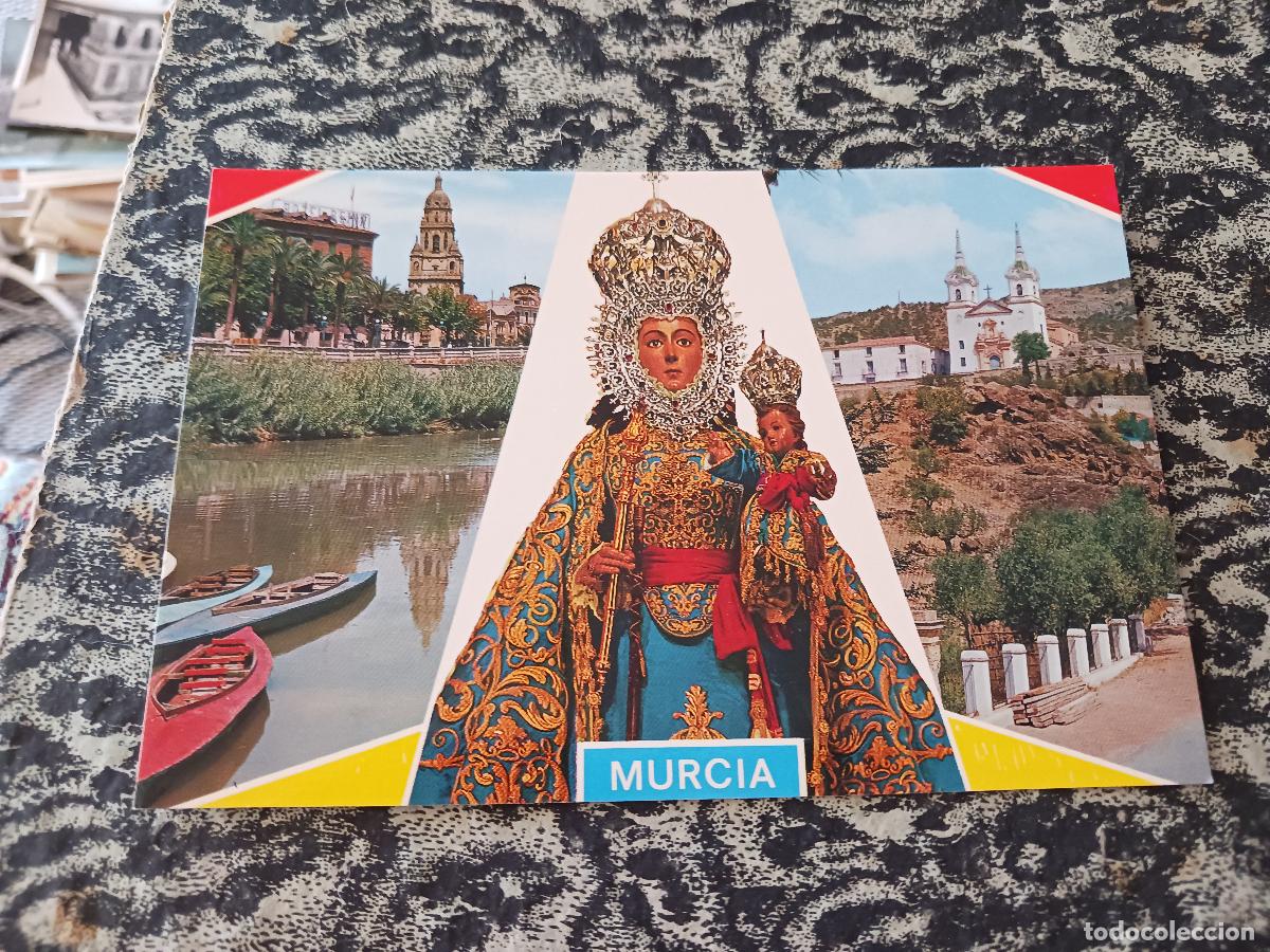 Postales: 23. MURCIA. Santuario e imagen de Nuestra Se&ntilde;ora de la Fuensanta. RIO Segura, ed. mar menor