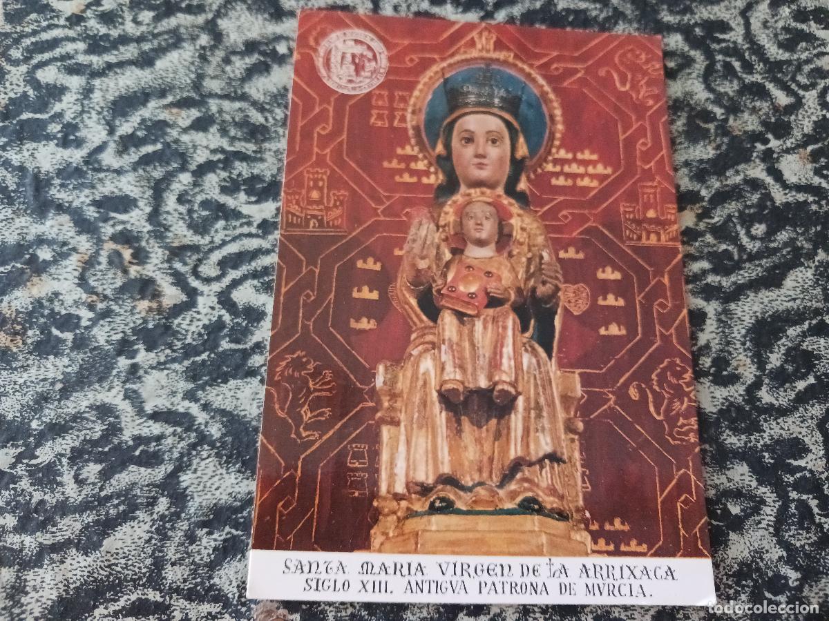 Postales: santa maria, virgen de la arrixaca, asociacion de amigos de la virgen en espa&ntilde;a, ed. vistabella