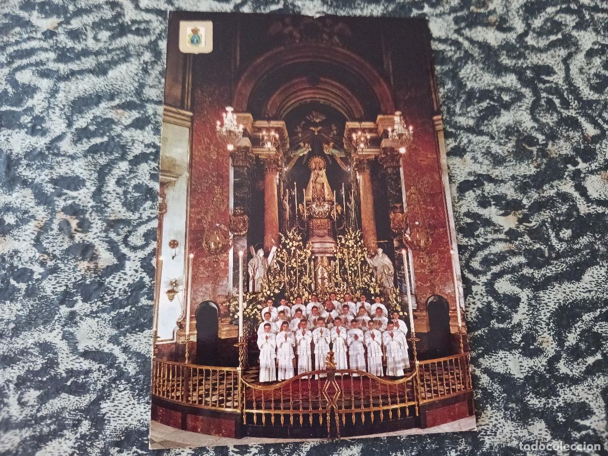 Postales: 983 VALENCIA, real basilica de ntra. sra. de los desamparados, la escolania, ed. subirats, escrita