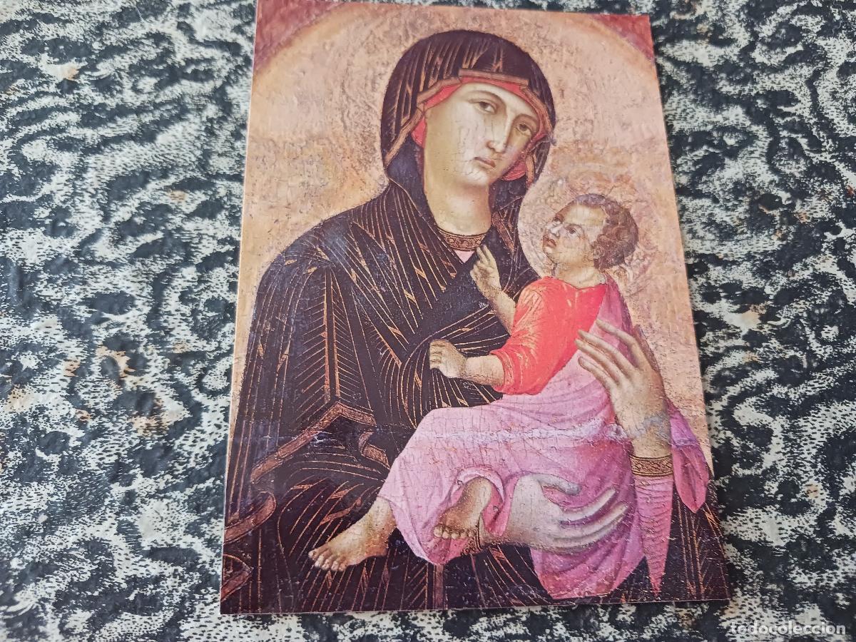 Postales: 80 siena pinacoteca nazionale, la madonna col bambino