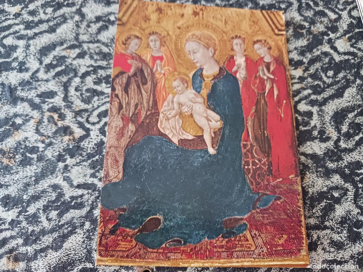 Postales: 63 siena, madonna col bambino e angeli