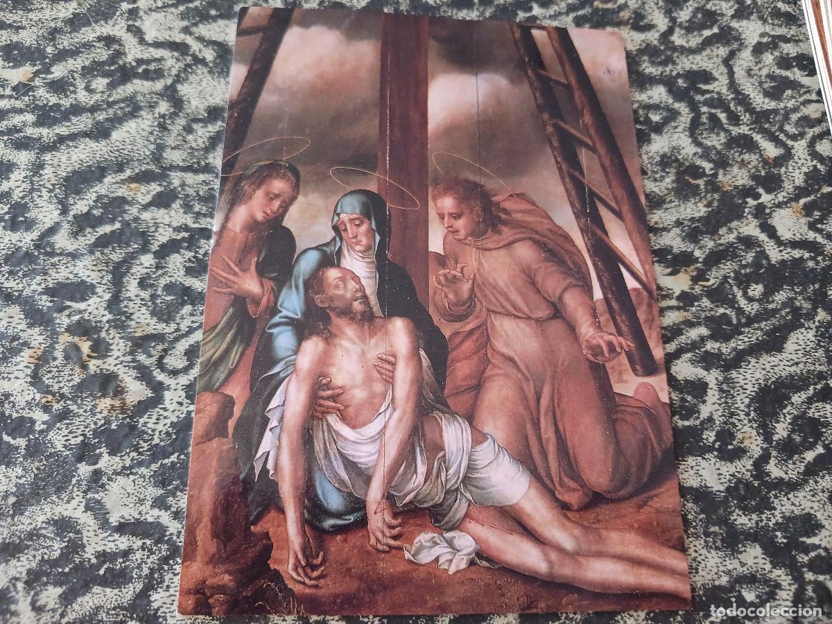 Postales: museo de salamanca, lamentacion ante cristo muerto, luis de morales