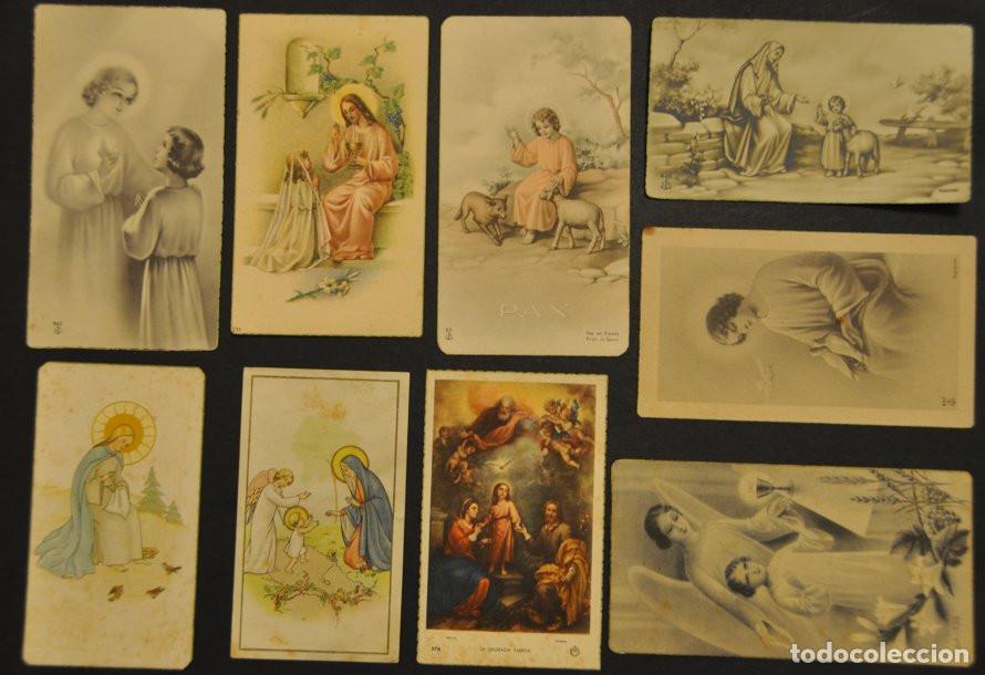 Postales: LOTE DE RECORDATORIOS DE COMUNI&Oacute;N DE LOS A&Ntilde;OS 40