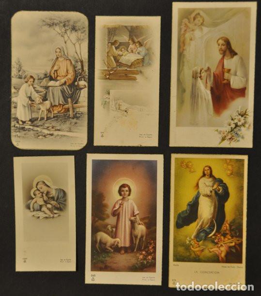 Postales: LOTE DE RECORDATORIOS DE COMUNI&Oacute;N DE LOS A&Ntilde;OS 50