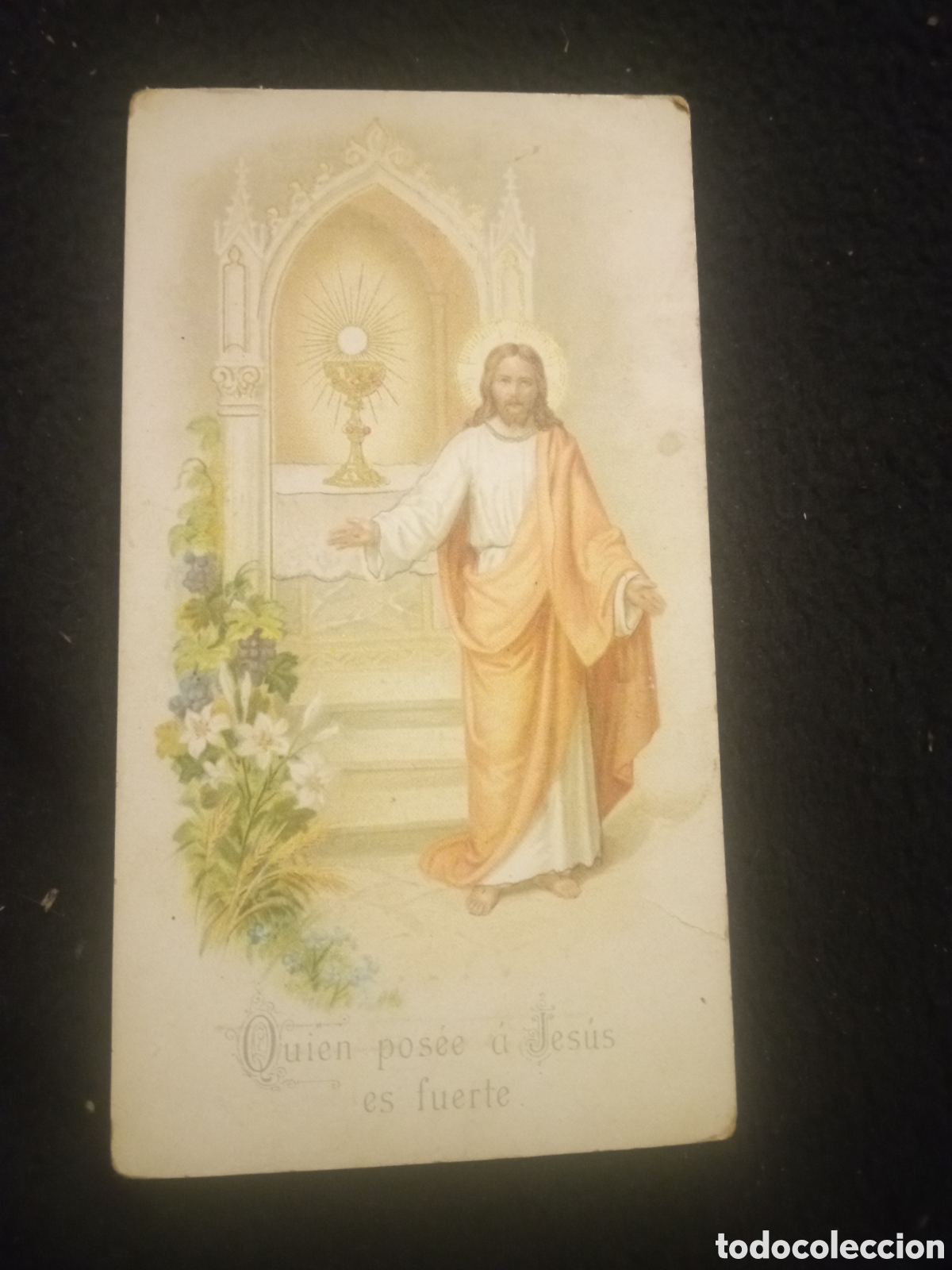 Postales: Antiguo recordatorio de Primera Comuni&oacute;n de 1904, Valencia