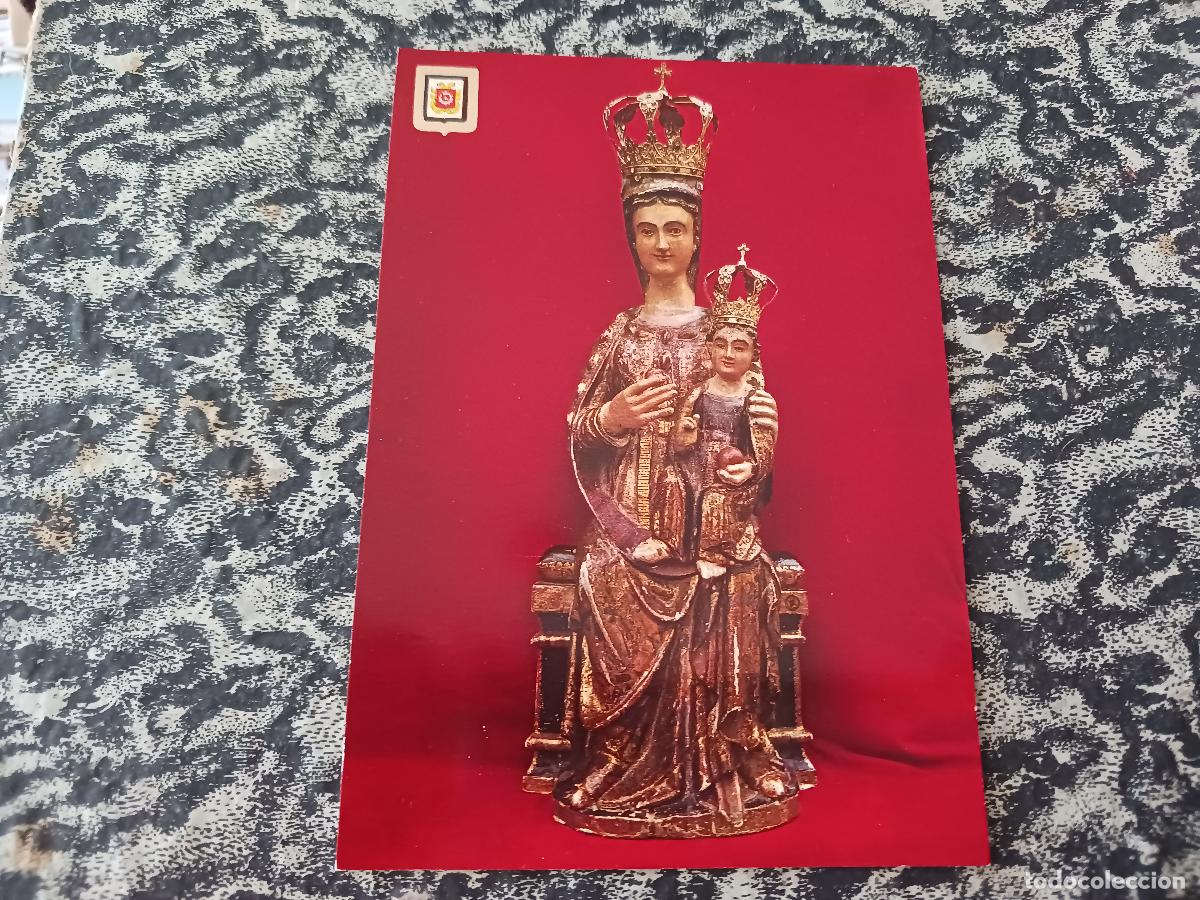 Postales: 4 Berlanga de Duero (Soria) Talla de la Virgen de las Torres. ed. escudo