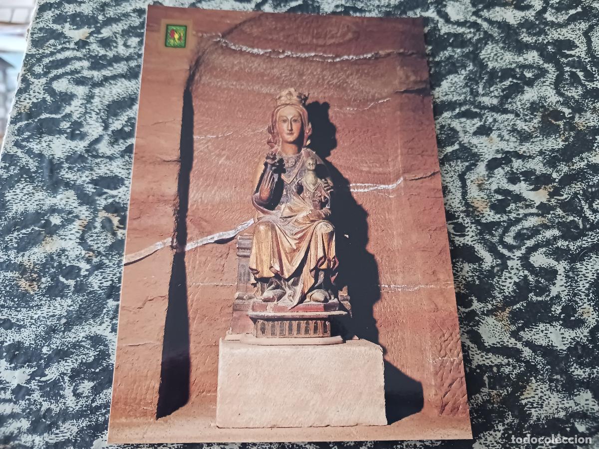 Postales: 23 NAJERA, LA RIOJA, SANTA MARIA LA REAL. NTRA SRA de la ROSA, ed. escudo