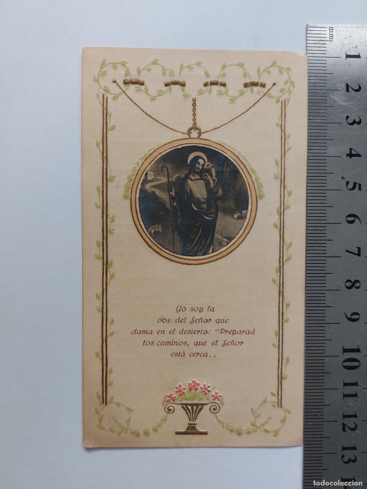 Postales: Estampa de Recuerdo de Primera Comuni&oacute;n, Valencia 1923
