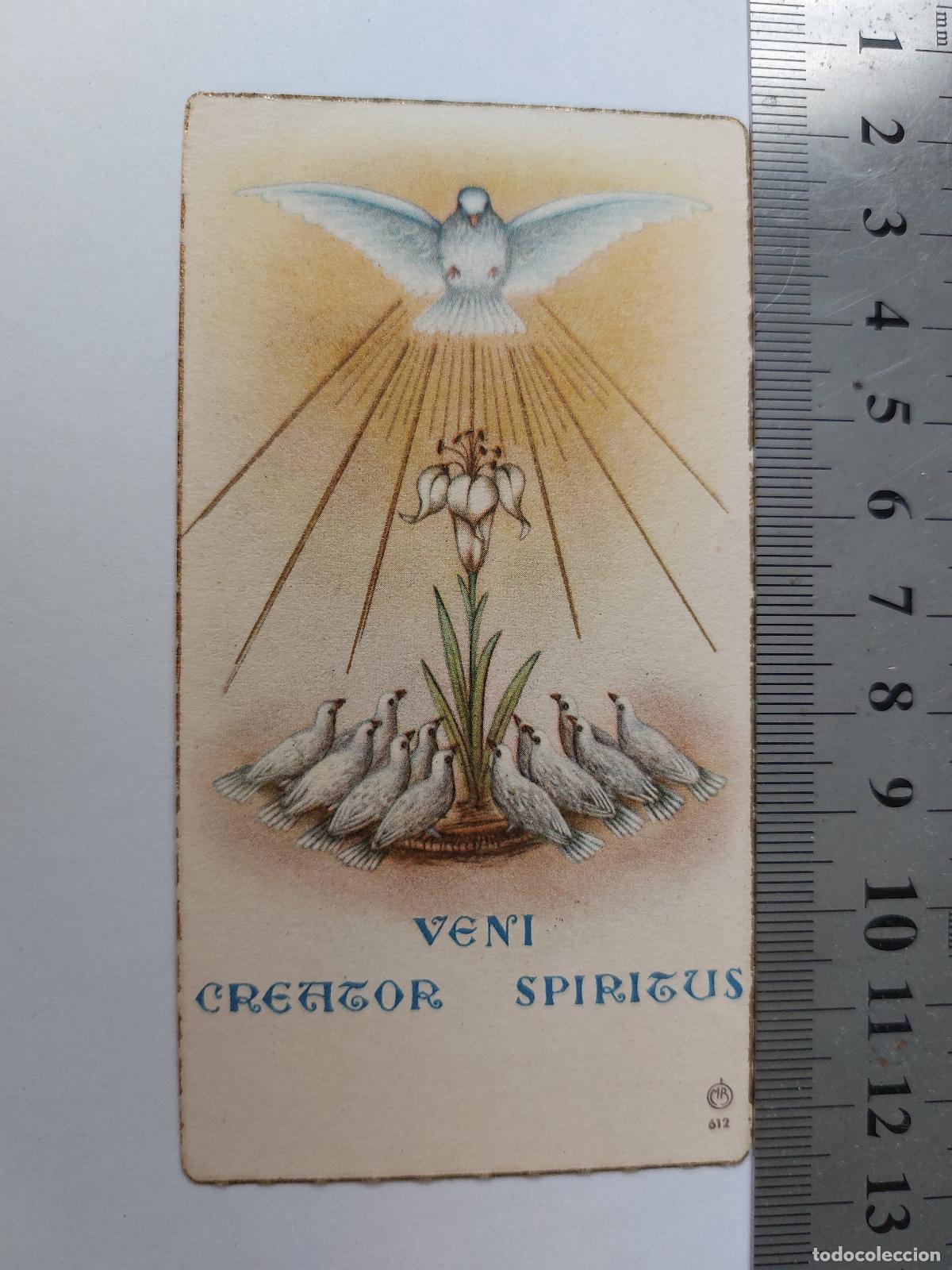 Postales: Estampa de recuerdo de ordenaci&oacute;n sacerdotal y primera misa en M&aacute;laga