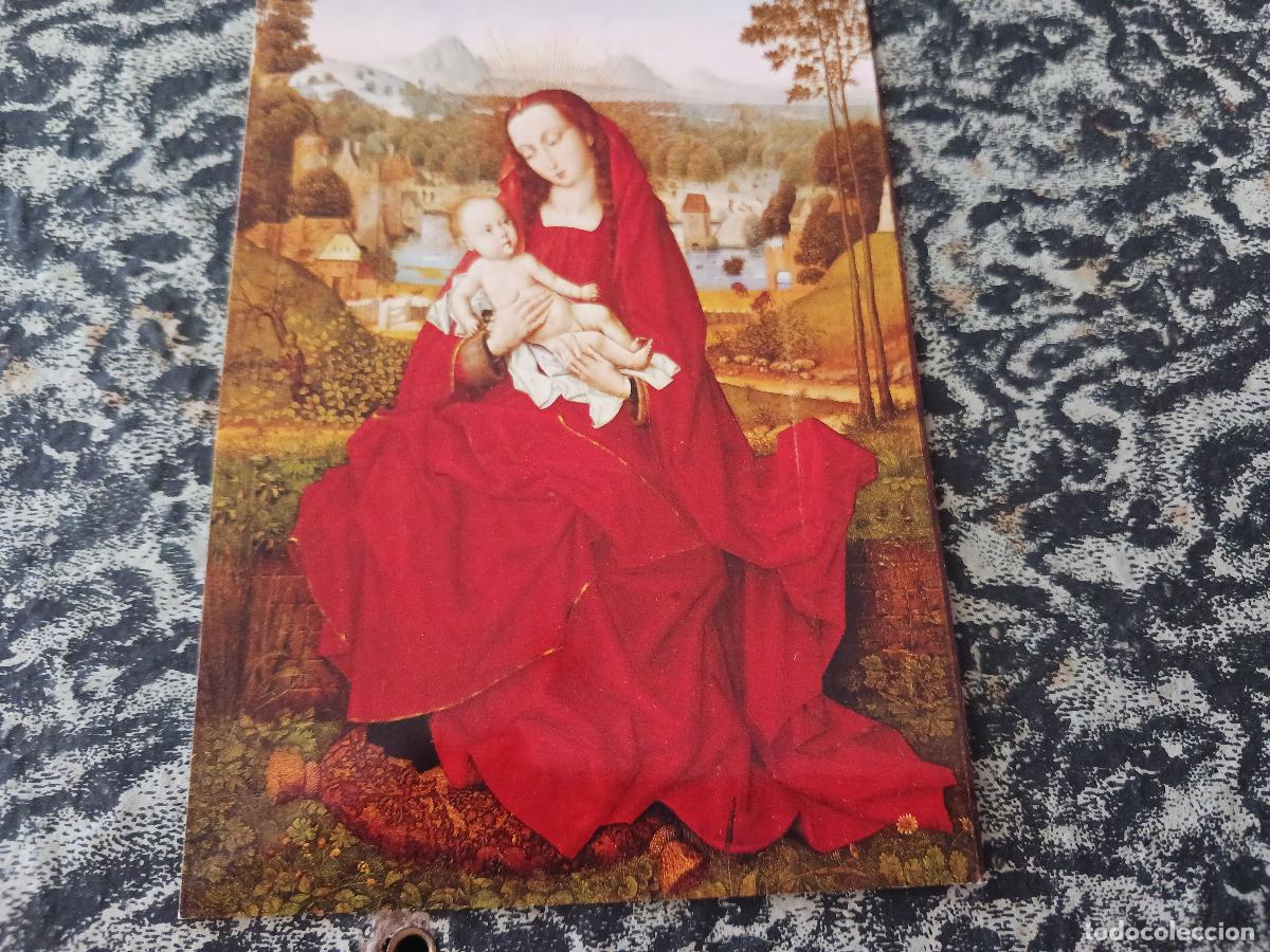 Postales: 67 BURGOS. LA CATEDRAL. VIRGEN CON EL NI&Ntilde;O. MEMLING, ed. subirats