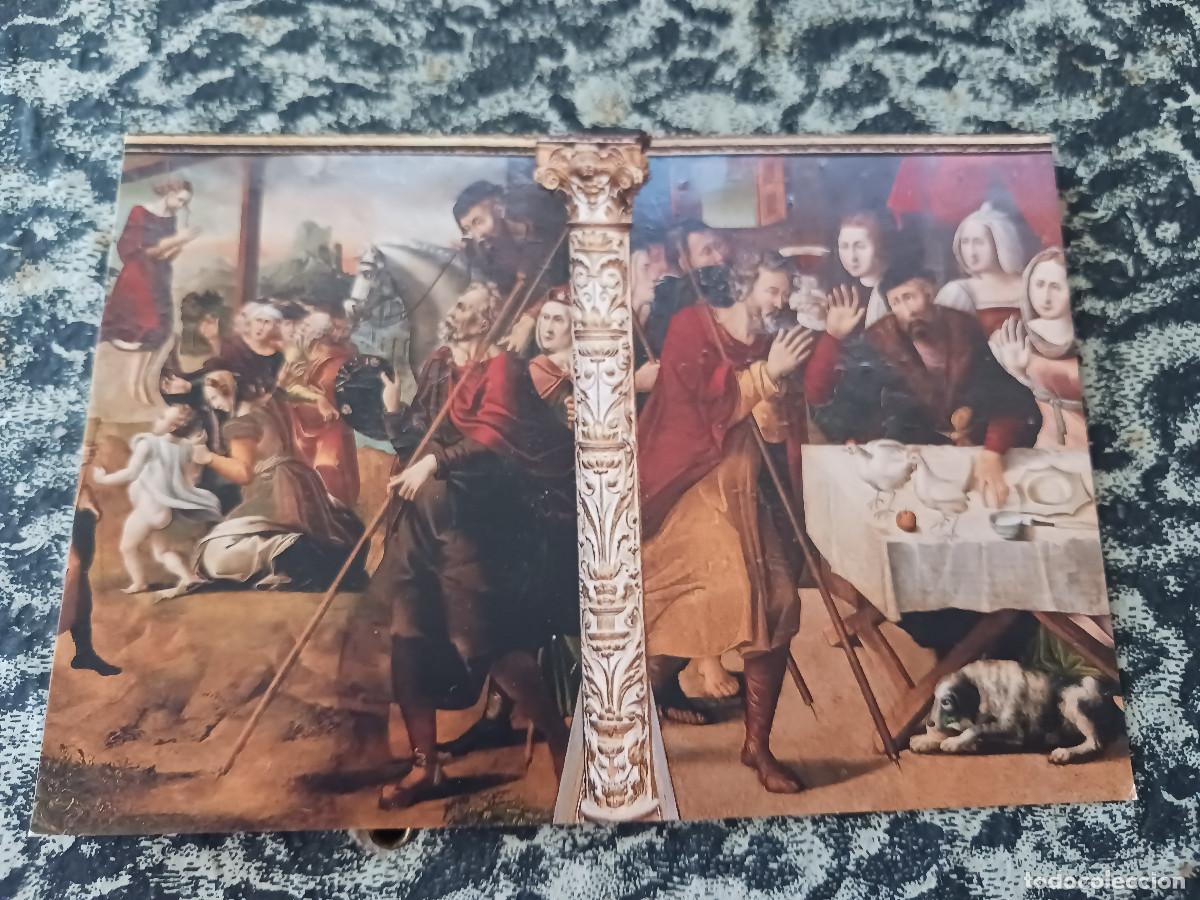 Postales: Santo Domingo de La Calzada. Tablas Andr&eacute;s de Melgar y Alonso Gallego, foto contreras