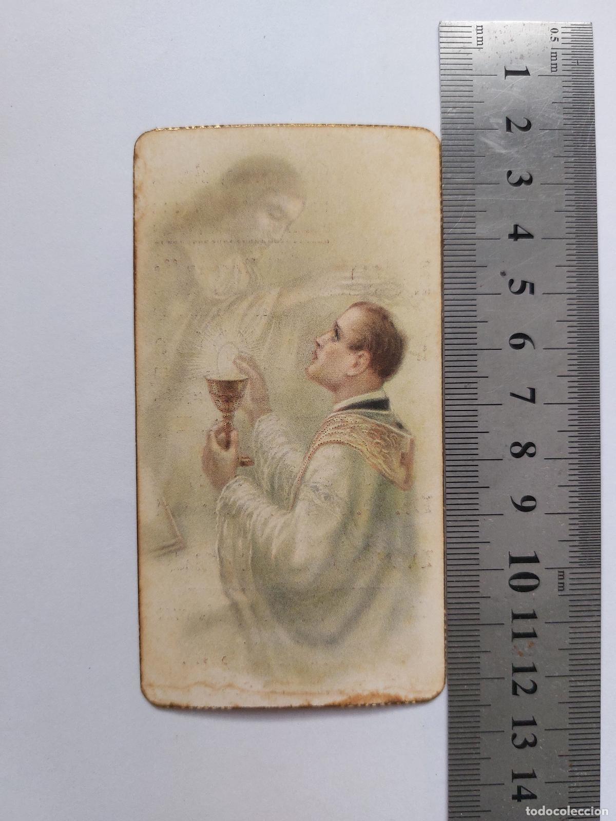 Postales: Estampa de recuerdo de Primera Misa de Vicente Moll Ferrandis