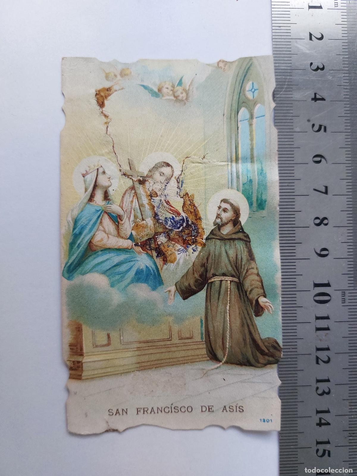 Postales: Estampa de San Francisco de As&iacute;s