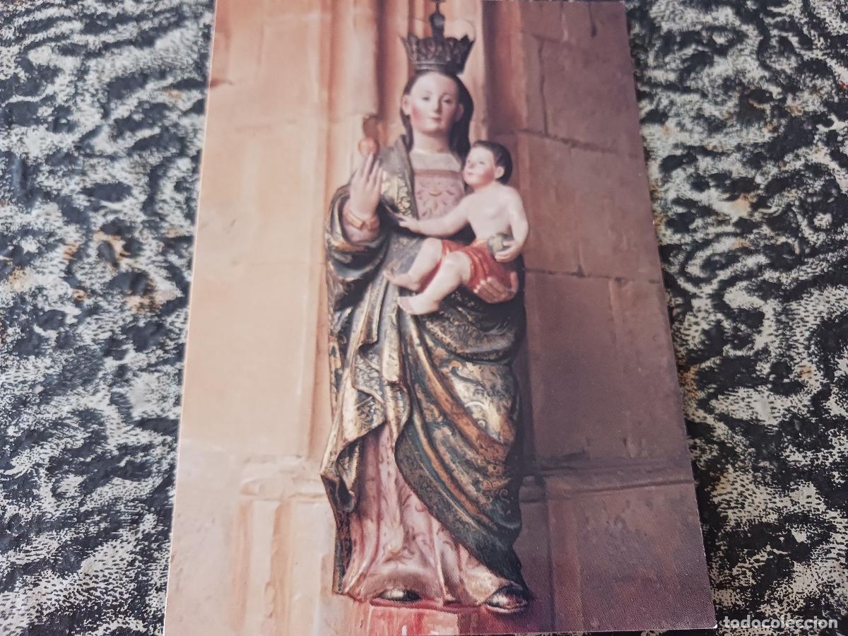 Postales: Virgen de la Pera. Siglo XV. Monasterio del Sancti Sp&iacute;ritus El Real. Monjas Dominicas
