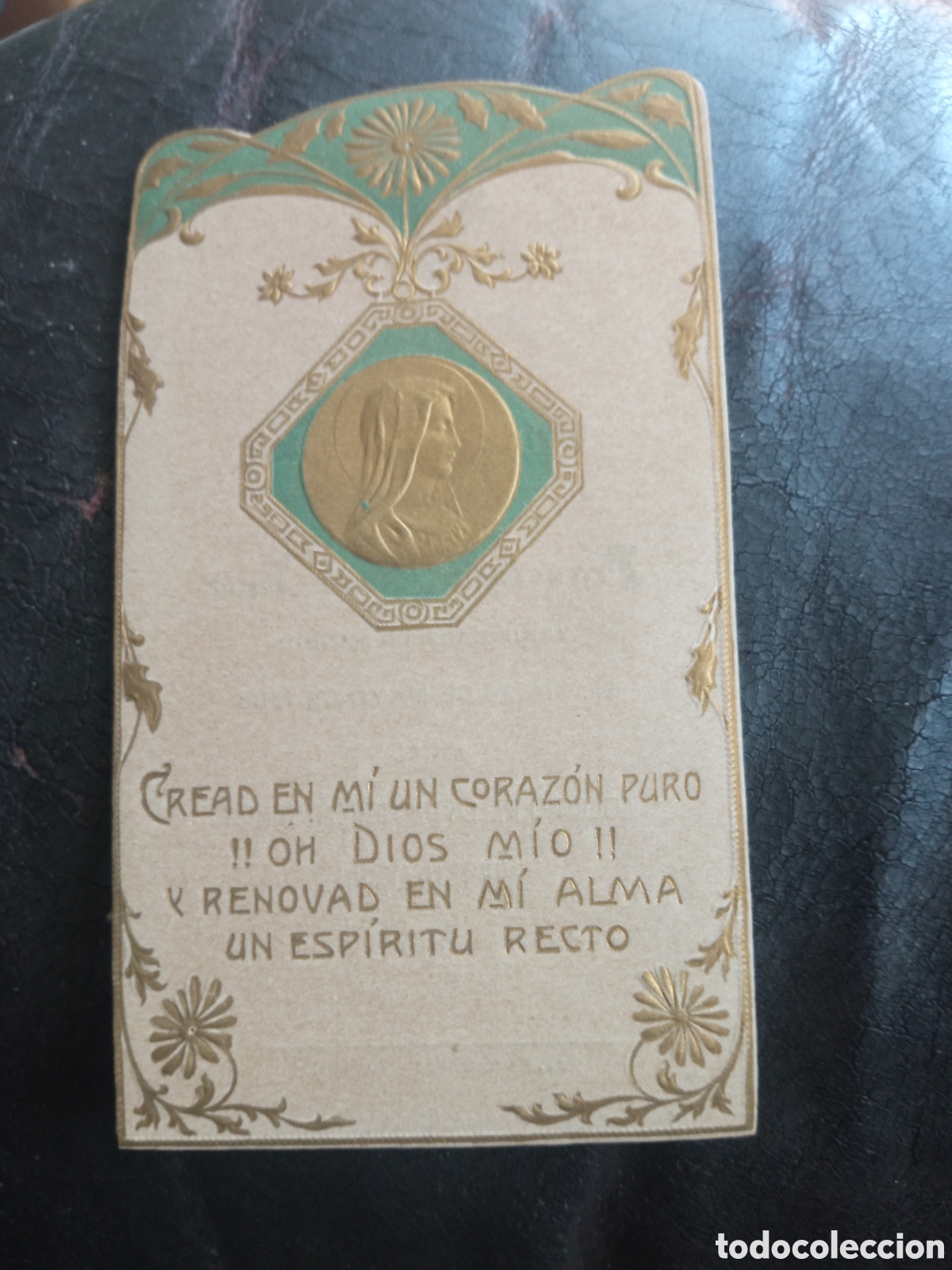 Postales: Antiguo recordatorio de Primera Comuni&oacute;n de 1908, Madrid
