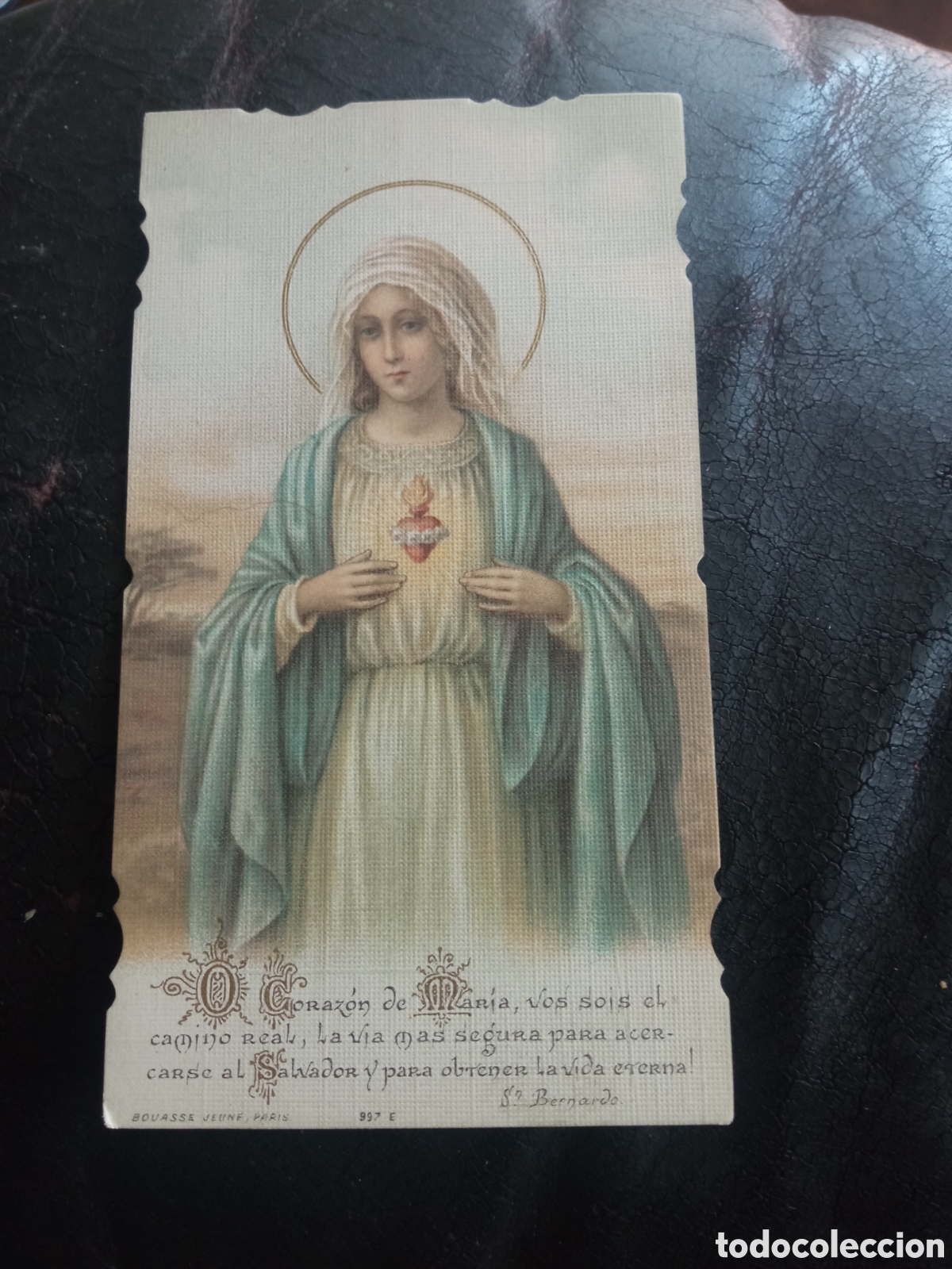 Postales: Antiguo recordatorio de Primera Comuni&oacute;n de 1911,Iglesia de San Lu&iacute;s de los Franceses, Madrid