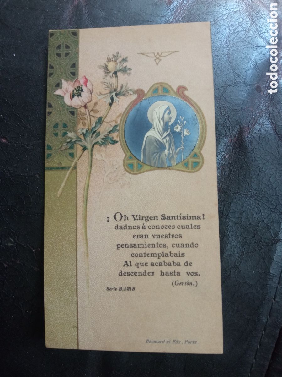 Postales: Antiguo recordatorio de Primera Comuni&oacute;n de 1907, C&aacute;diz