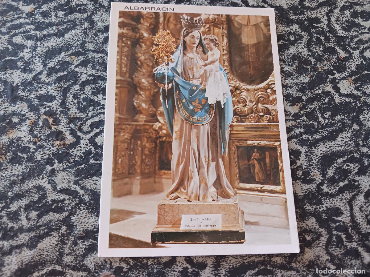 Postales: 67 albarracin, teruel, imagen de santa maria, patrona de albarracin, ed. sicilia 1986