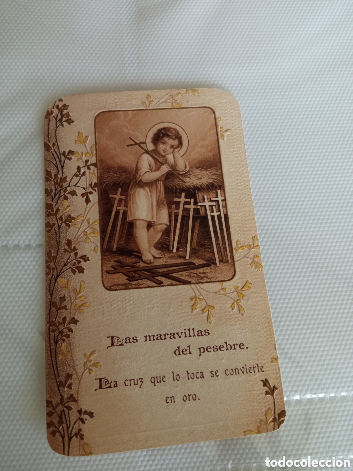 Postales: Antiguo recordatorio de Primera Comuni&oacute;n de 1912,Iglesia del Perpetuo Socorro, Madrid