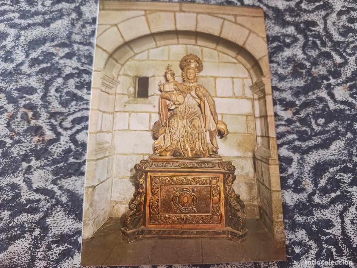 Postales: Monasterio de Poio. Pontevedra. Ntra. Sra. de la Valvanera. Talla policromada del S. XVIII, fama