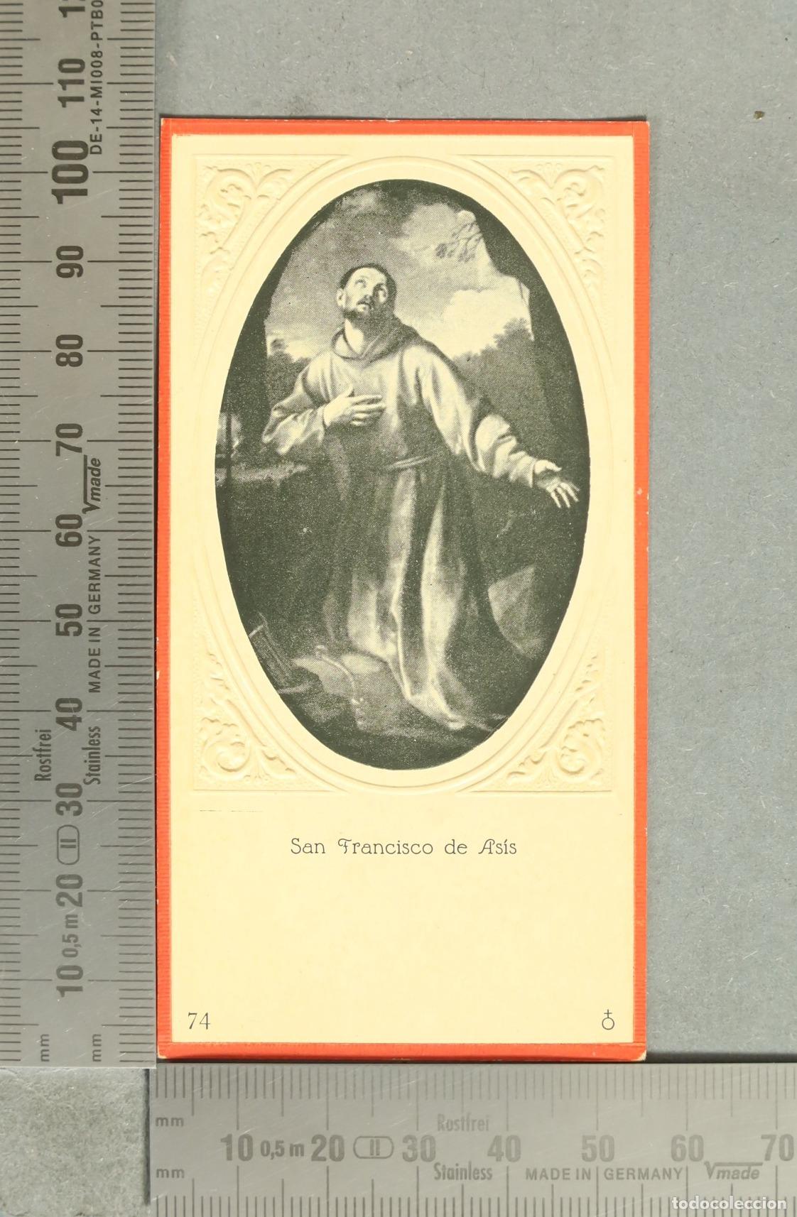 Postales: ESTAMPA. SAN FRANCISCO DE ASIS