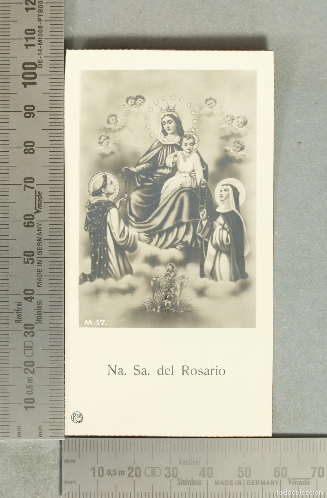 Postkarten: ESTAMPA. Nuestra Se&ntilde;ora del Rosario - M.17.