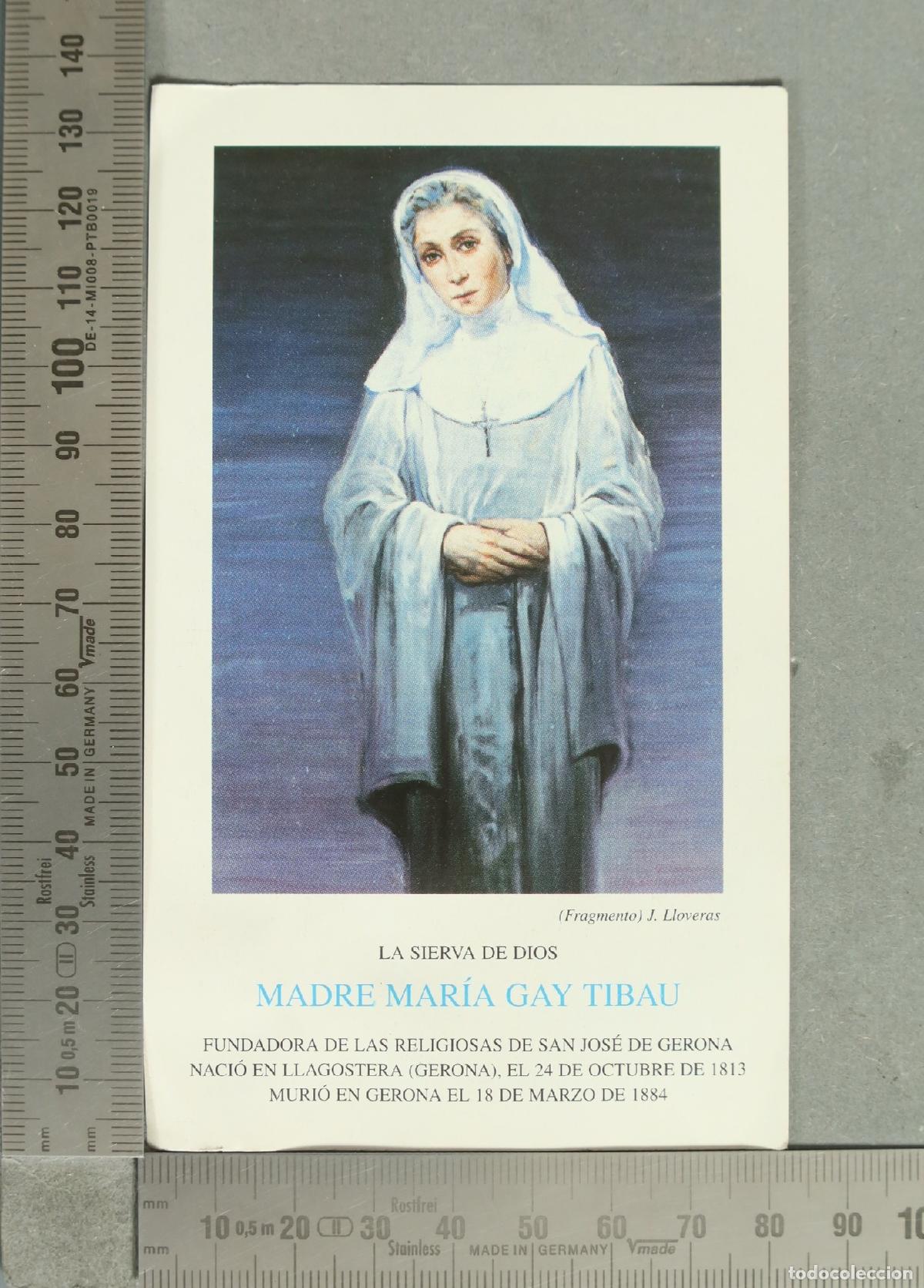 Postales: ESTAMPA. SIERVA MADRE MARIA GAY TIBAU