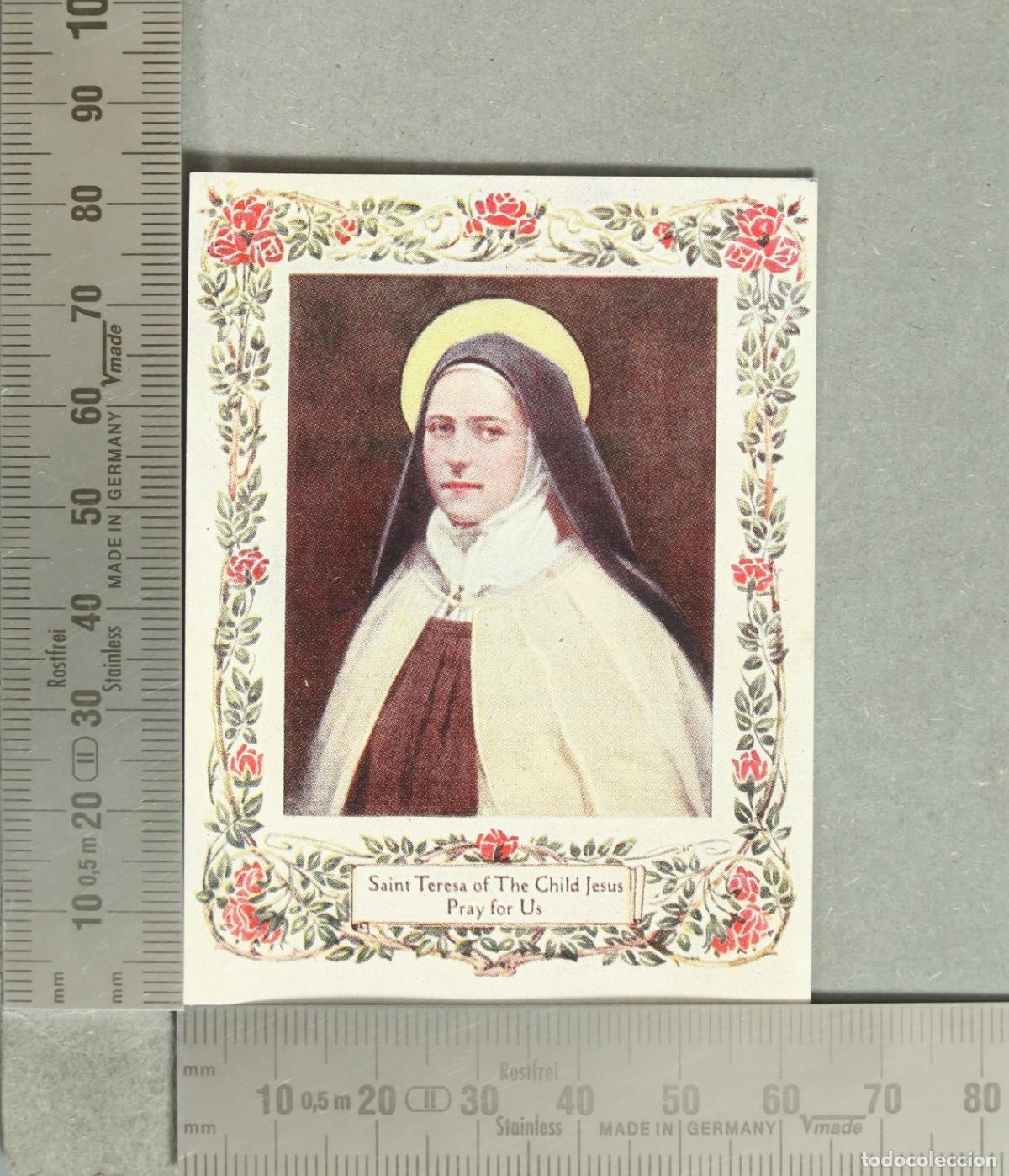 Postales: ESTAMPA. Saint Teresa of The Child Jesus - Pray for Us. ENGLAND