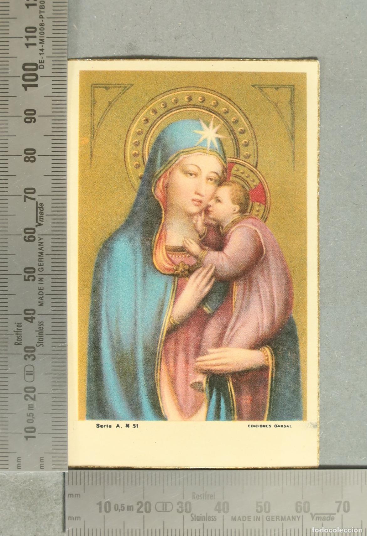 Postales: ESTAMPA. Nuestra Se&ntilde;ora del Buen Consejo - Ediciones Barsal