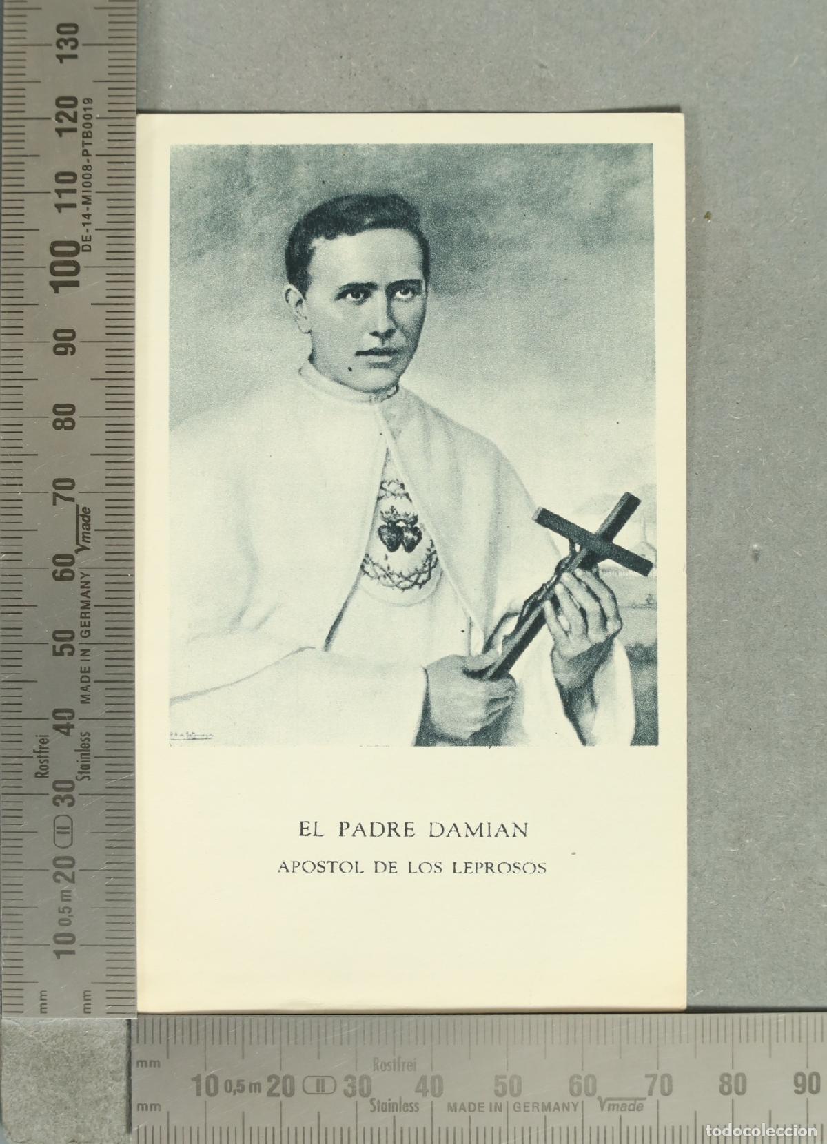 Cartoline: ESTAMPA. El Padre Dami&aacute;n - Ap&oacute;stol de los leprosos