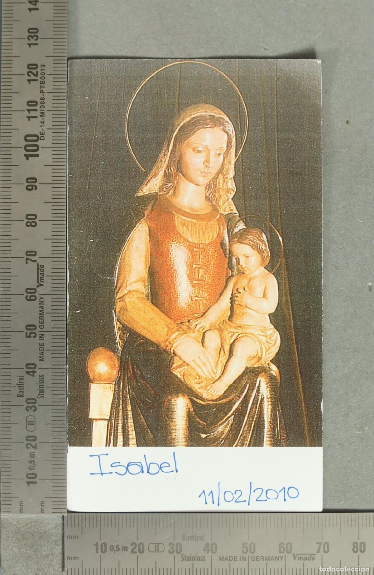 Cartoline: ESTAMPA. Virgen de la Salud y la Esperanza - Oviedo - Capilla del Centro M&eacute;dico de Asturias