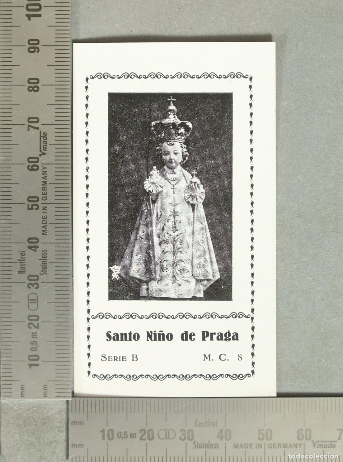 Postales: ESTAMPA. Santo Ni&ntilde;o de Praga - Serie B M. C. 8