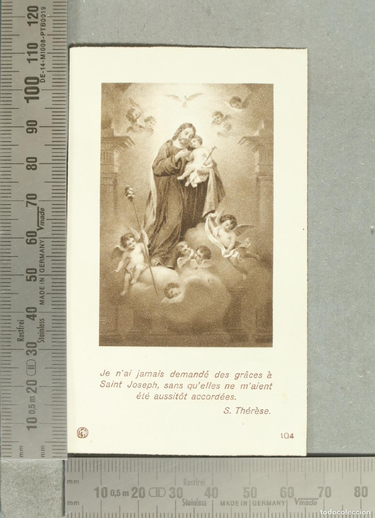 Postales: ESTAMPA. San Jos&eacute; con el Ni&ntilde;o Jes&uacute;s