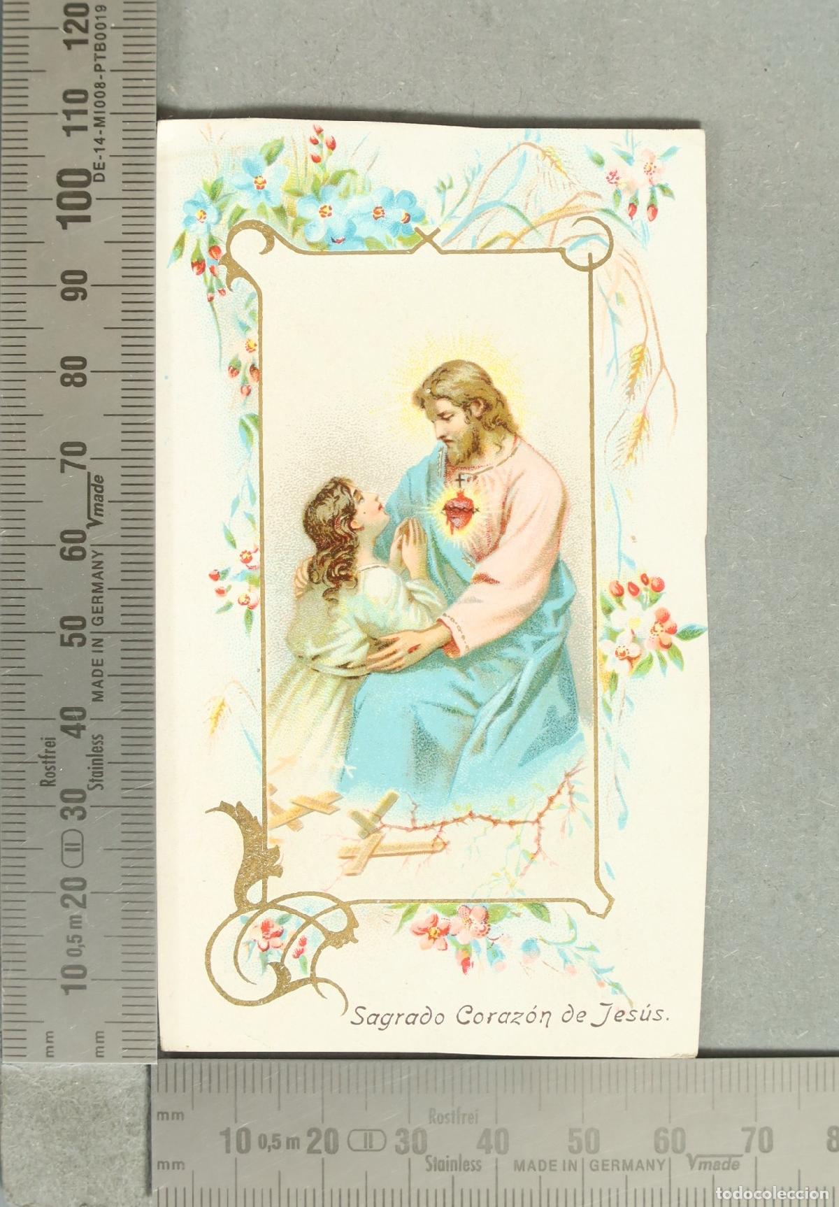 Postales: ESTAMPA. Sagrado Coraz&oacute;n de Jes&uacute;s